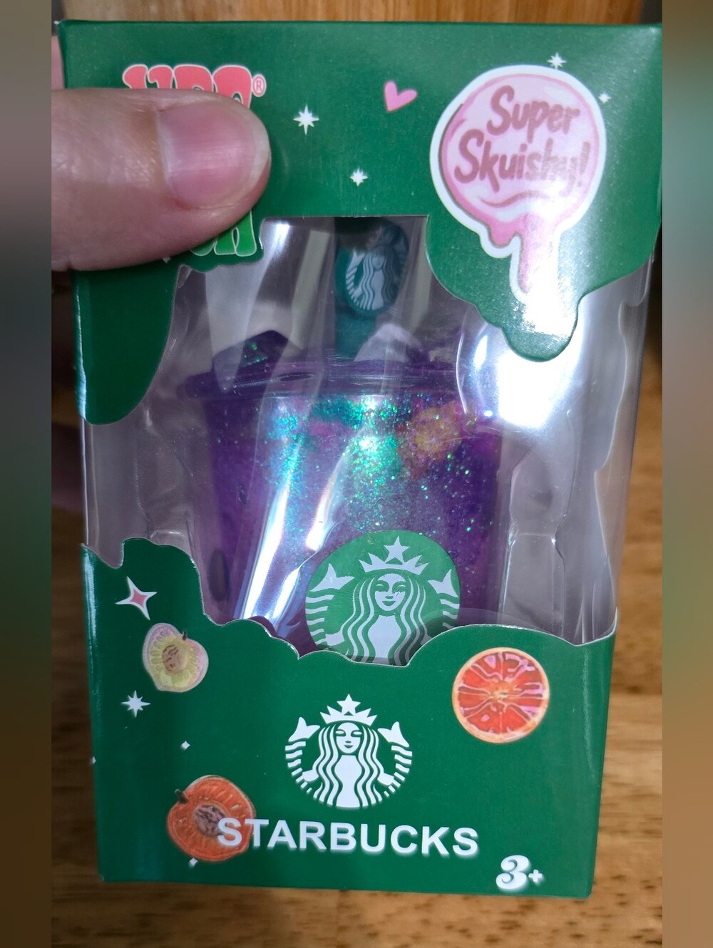 Starbucks Purple Drink Squishy Toy